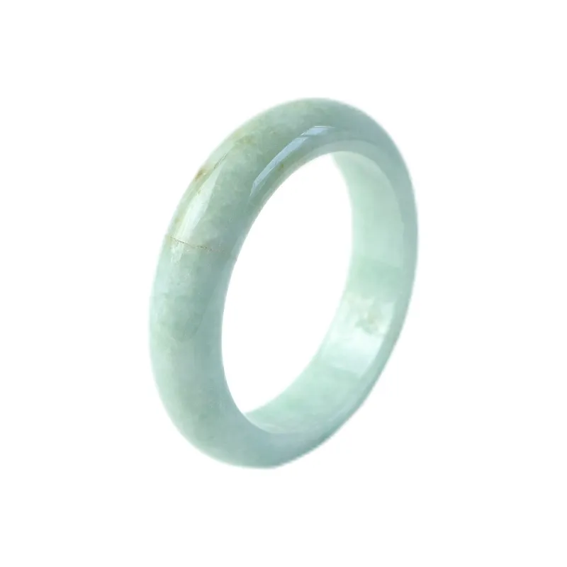 South Asia Bean Type Jadeite Bangles Unisex-0