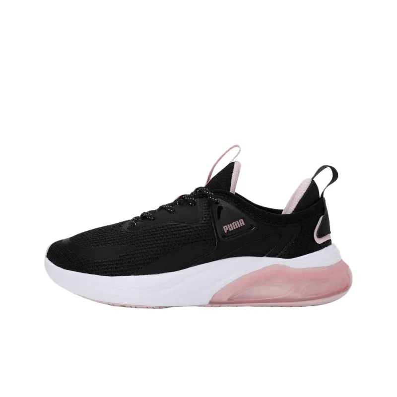 PUMA Cell Thrill Slip Resistant Low Top Running Shoes Women's Black Pink-0
