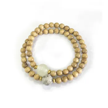 Ryukyu Milky Agarwood Bracelets Unisex