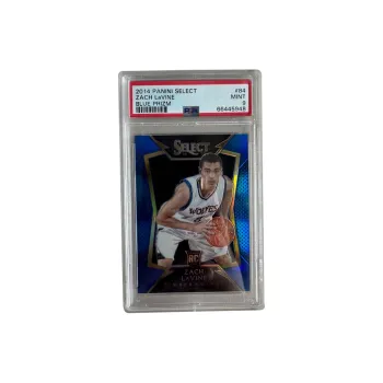 PANINI 2014 15 Select Zach LaVine Rising Stars Blue Fold/249 Serial PSA9 Graded Cards 1 Pc