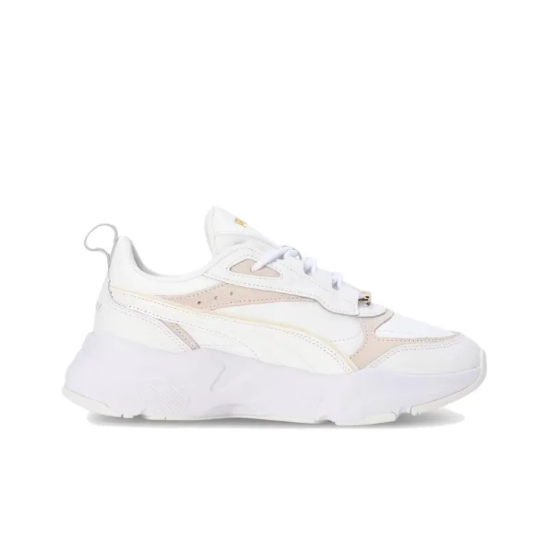 PUMA Cassia Anti Slip Wear Resistant Low Top Casual Shoes Unisex White-1
