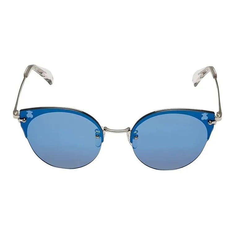 TAOSIXIONG Cat Eye Sunglasses Women's Gray-1