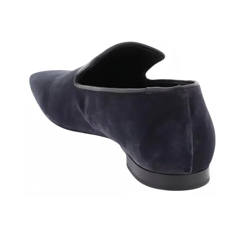 TOTEME The Venetian Velvet Loafers Women's-2
