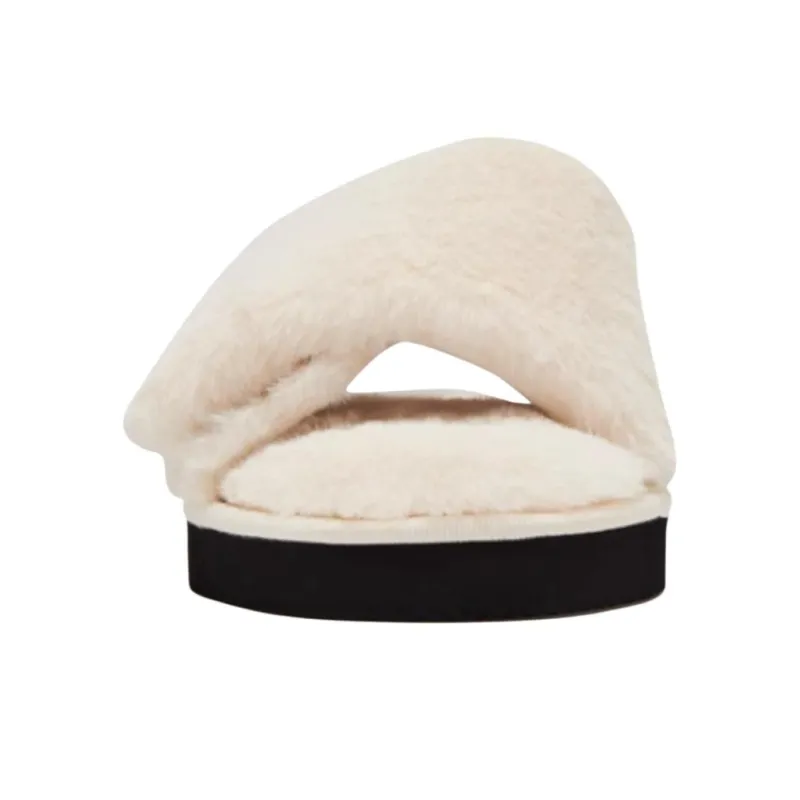 CKJ CALVIN KLEIN JEANS Slide Slippers Women's White-3
