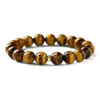 LANMUYINNUO Tiger's Eye Stone Bracelets Unisex