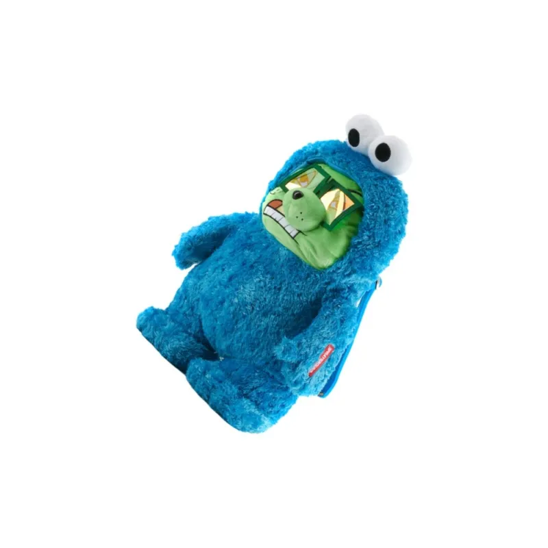 SPRAYGROUND Sesame Street, Collaboration Polyester Backpack Regular Unisex Dark Blue-2