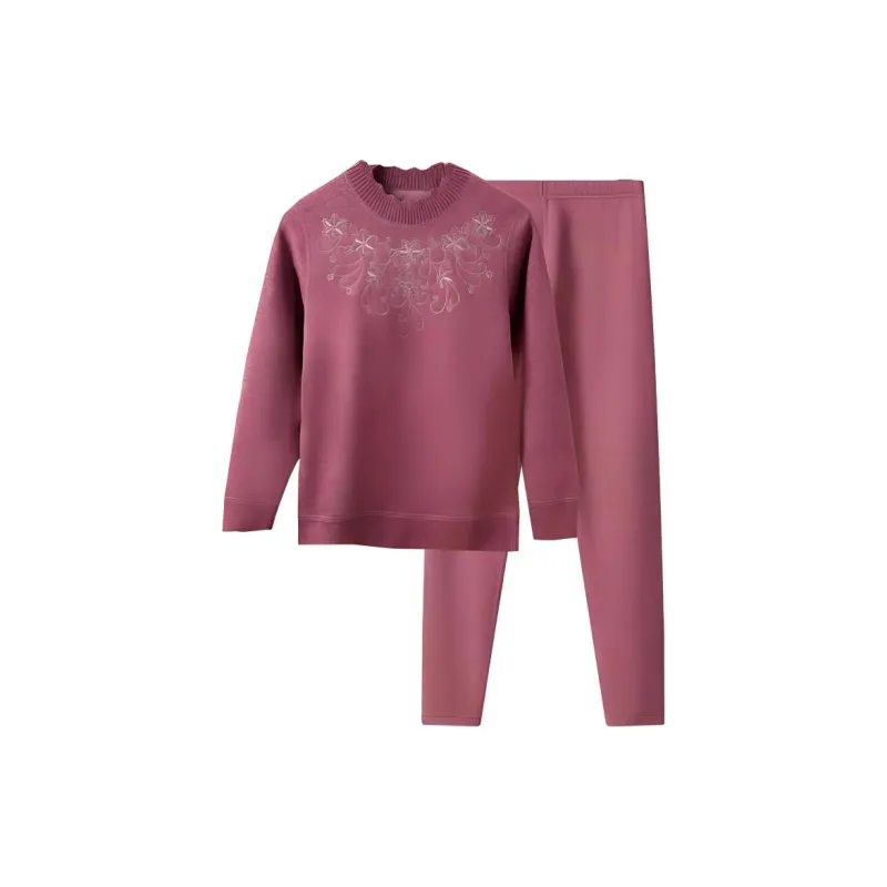 Yalu Thermal Set Women's Light Purple-0