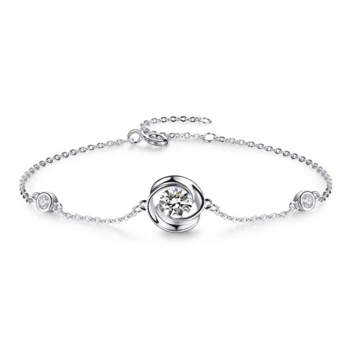 V.WI S925 Silver Bracelets Women's
