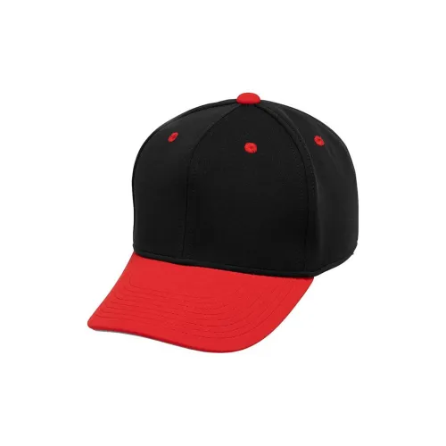 Mizuno Polyester Baseball Caps Women's Black Red