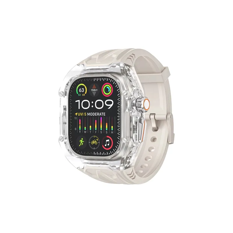 IKYOU Apple Compatibility Watch Band Fluoroelastomer Material-6