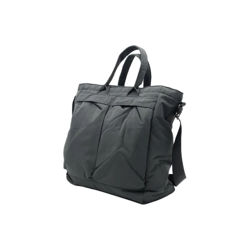 UNIQLO Polyester Shoulder Bag Crossbody Bag Handbag Regular Unisex Gray-2
