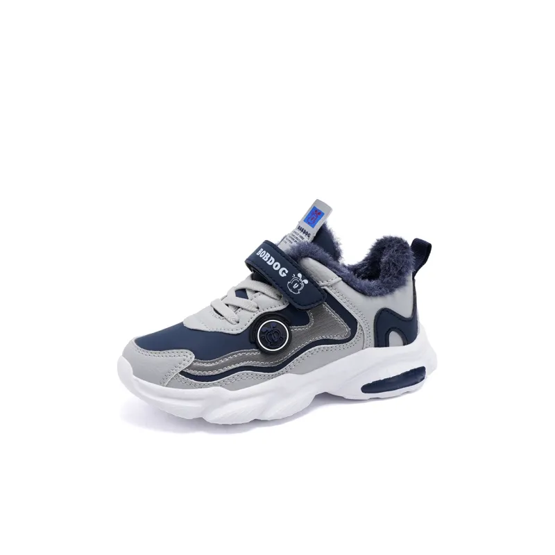BOBDOG Anti Slip And Wear Resistant Warm Low Top Kids Lifestyle Shoes Kids'-1