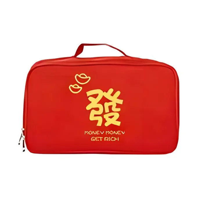 Imono Mahjong Small Size Mini Portable Travel Red Prosperity Cute 26mm/30mm Home Use Rolling Box Board Games-0