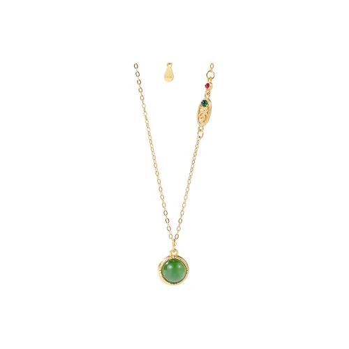 S&A Hetian Jade Necklaces Jasper Women's