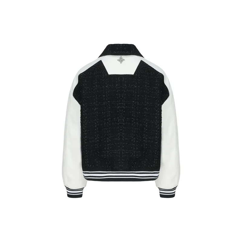 ARDENCODE Baseball Jacket Unisex Black-1