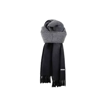 CARTELO Wool Knit Scarves Unisex