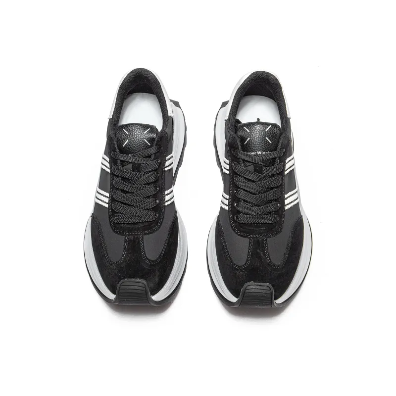 MQ Shock Absorbers With Slip Resistant Features Low Top Chunky Sneakers Women's-9