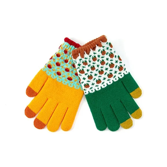 Lanza Acrylic Knit Gloves Women's-0