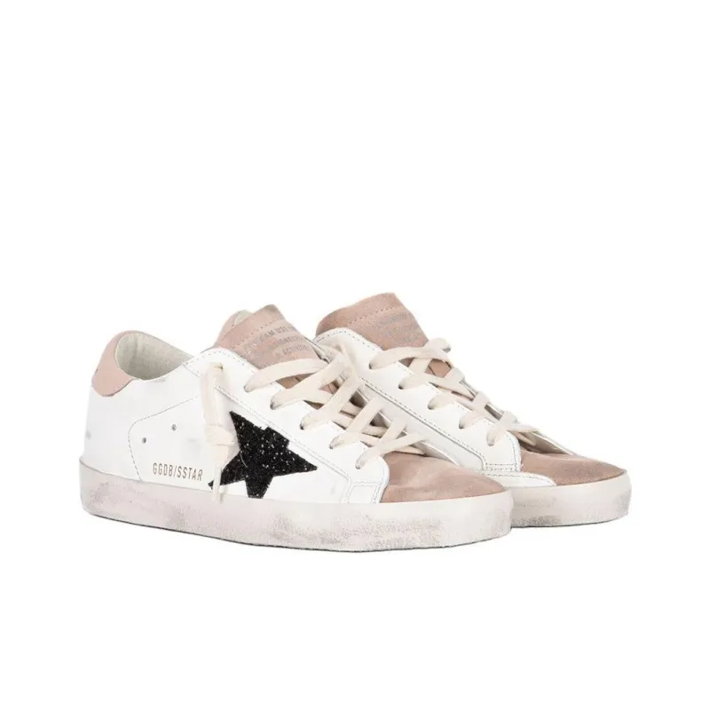 Golden Goose Superstar Milk Pink Dark Blue Women's-2