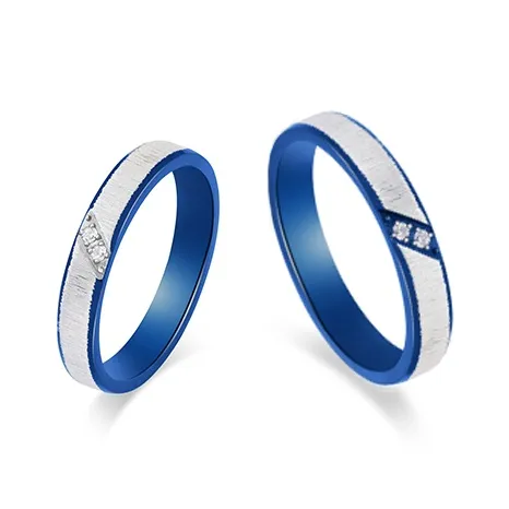 VEODO Titanium Steel Rings Unisex-1
