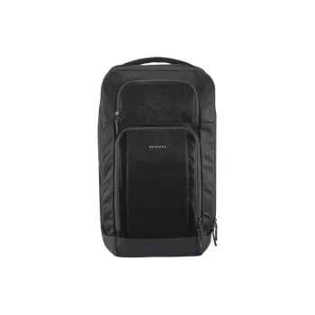 DECATHLON Polyester Backpack Regular Unisex Black