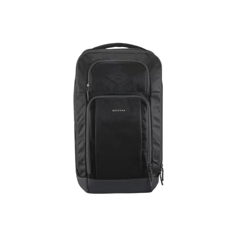 DECATHLON Polyester Backpack Regular Unisex Black-0