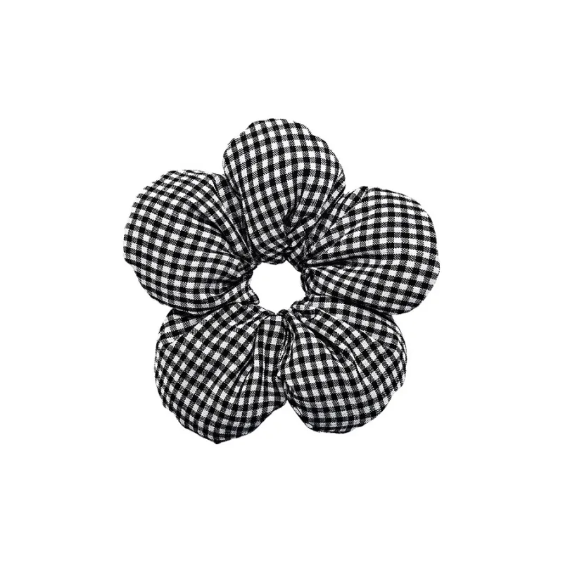 ROYALSASA Cotton Linen Blend Hair Tie Women's-0