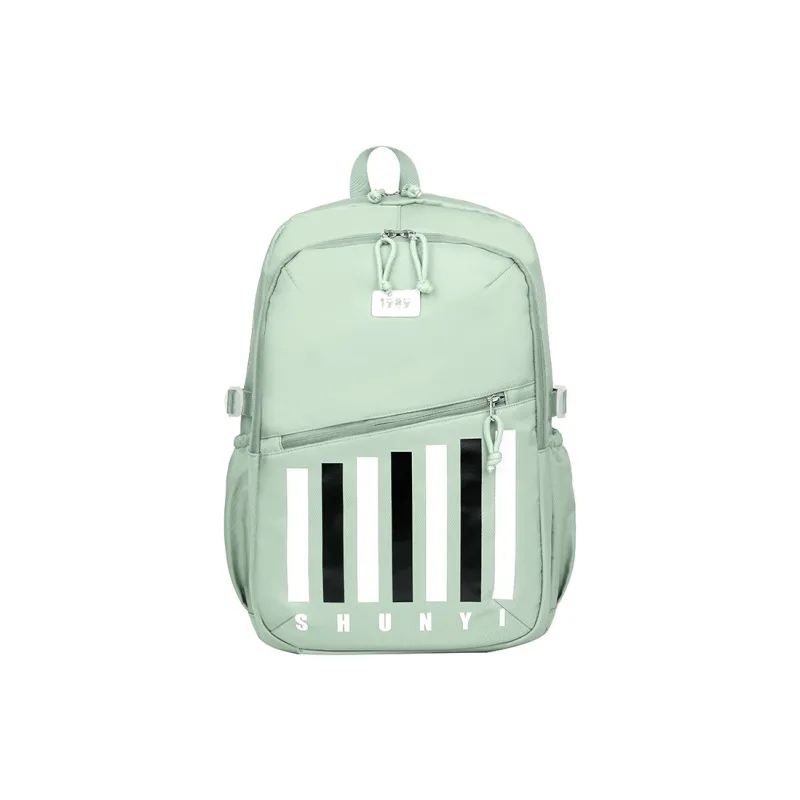 Gorora Canvas Student Backpack Regular Unisex Multicolor-7