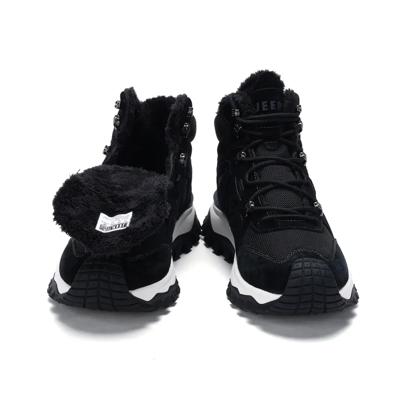 JEEP SPIRIT Slip Resistant, Abrasion Resistant, Impact Resistant, Thermal High Top Outdoor Shoes Men's Black-2