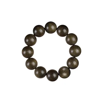 FANGYUANXIAOFU Phoebe Zhennan Minimalist Style Single Wrap Plain Beaded Bracelet Unisex