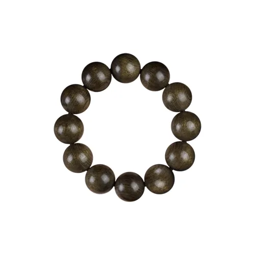 FANGYUANXIAOFU Phoebe Zhennan Minimalist Style Single Wrap Plain Beaded Bracelet Unisex