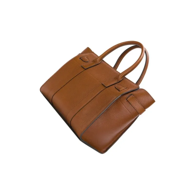Mulberry Bayswater Marble Leather Handbag Shoulder Bag Crossbody Bag Women's Oak-2
