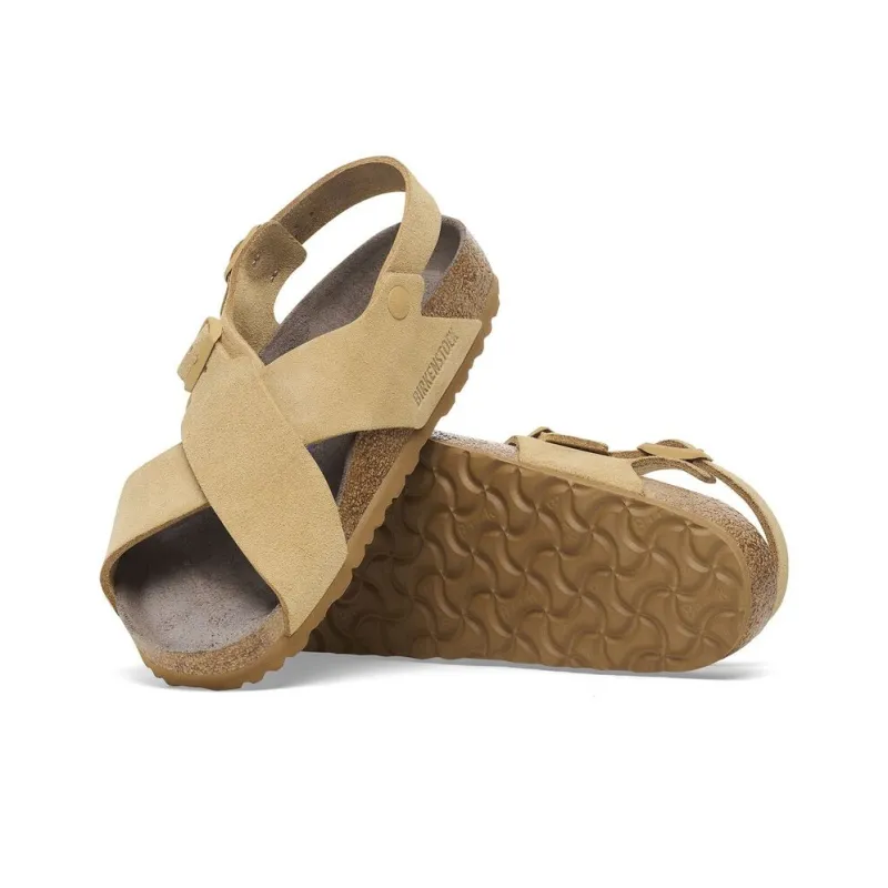 Birkenstock Tulum Soft Footbed Beach Sandals Women's Latte Brown Narrow Fit-4