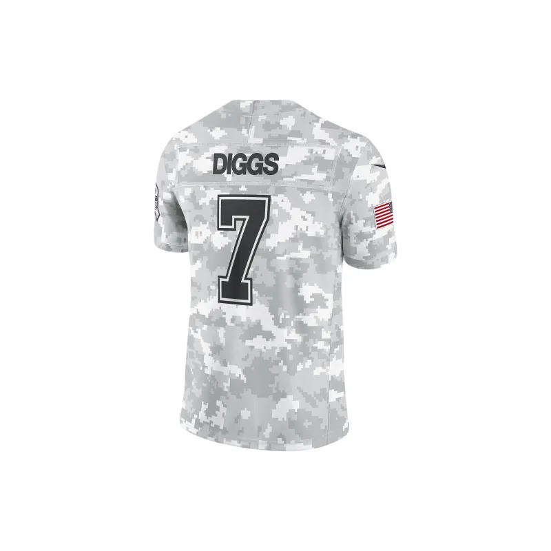 Nike Trevon Diggs Dallas Cowboys Salute To Service Men's Nike Dri FIT Nfl Limited Jersey-1