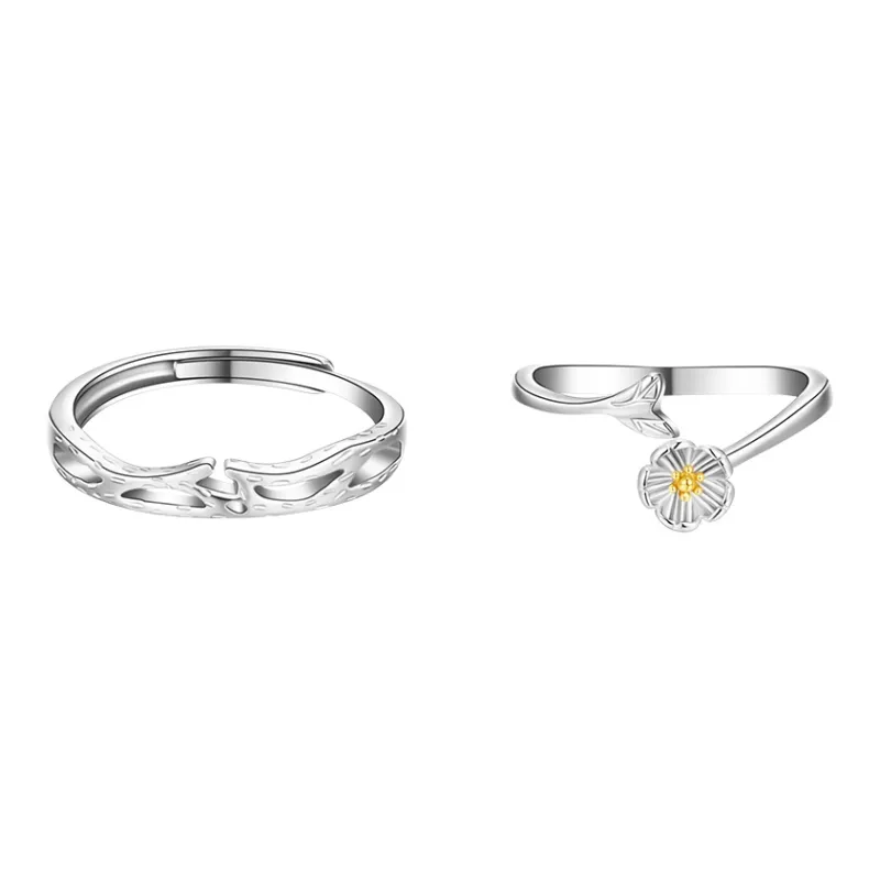 SOFTDORA 925 Sterling Silver Rings Unisex-1