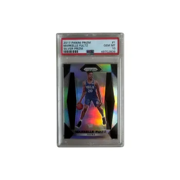 PANINI 2017 18 Prizm Fulz, Rising Stars, Silver Flip PSA10 RC, Genuine Silver Flip Graded Cards 1 Pc