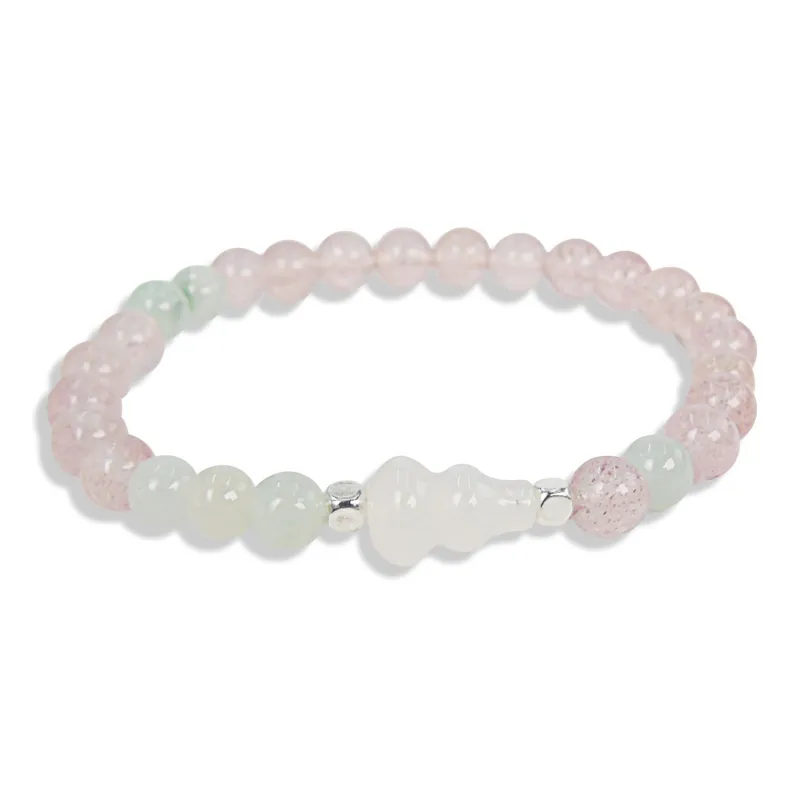 BNNYW Colored Glaze Bracelets Unisex-0