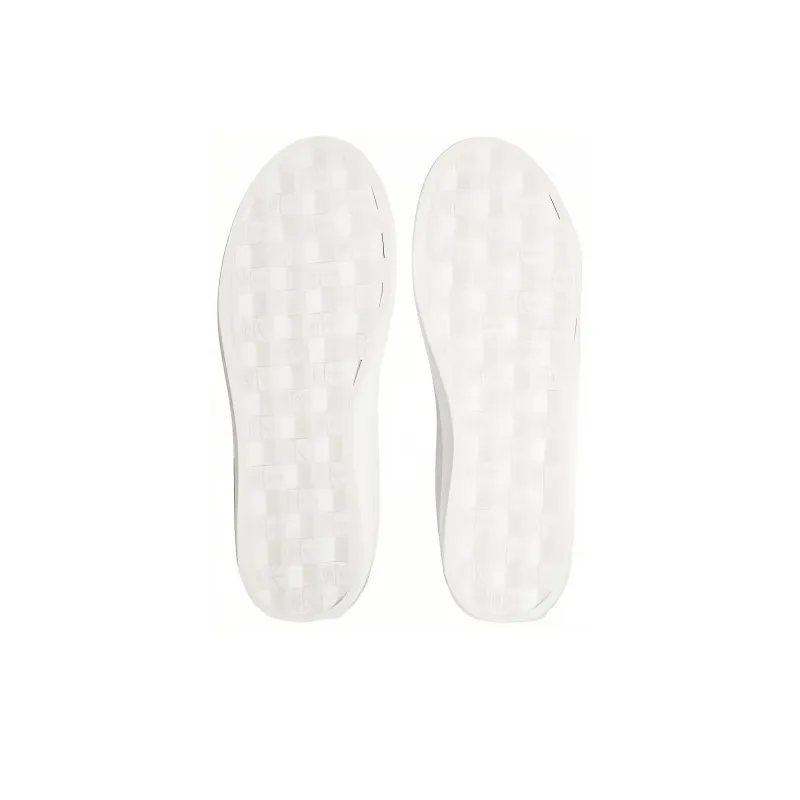 CALVIN KLEIN Wear-Resistant Low-Top Skateboard Shoes Women's White Pink-4
