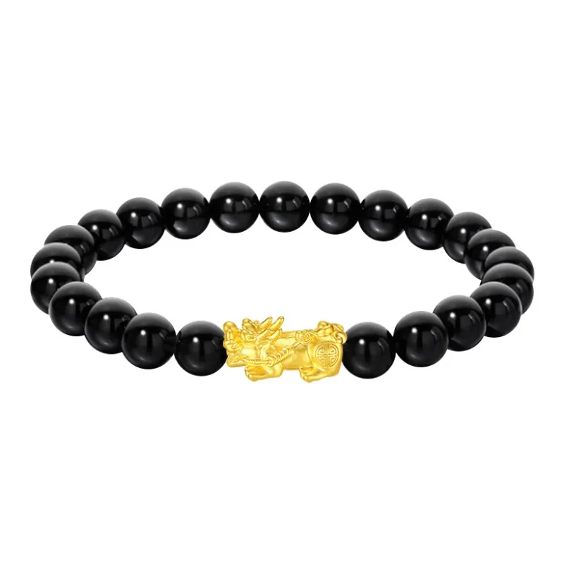 ALLOVE Gold Bracelet Men-0