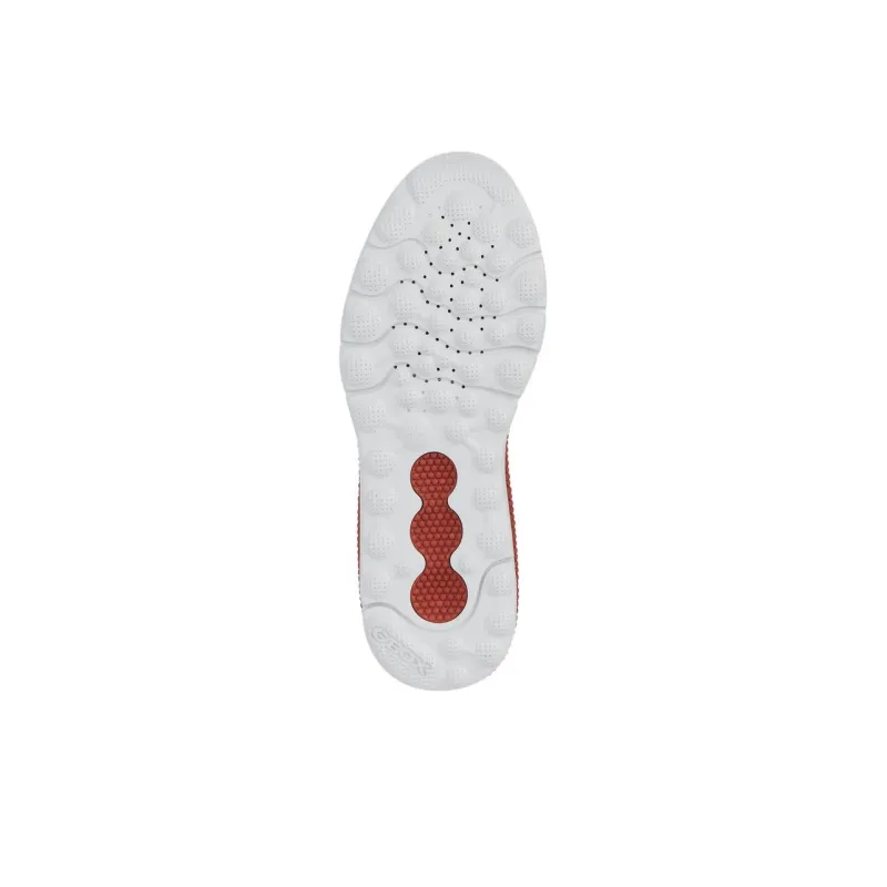 GEOX Spherica Actif Anti-Slip Wear-Resistant Low-Top Casual Shoes Men's White Brown-5