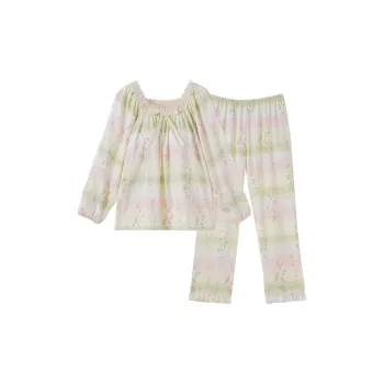 OUSHIBO Pajama Set Women's Apricot