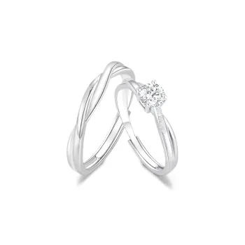 FANFRI Sterling Silver Rings Unisex
