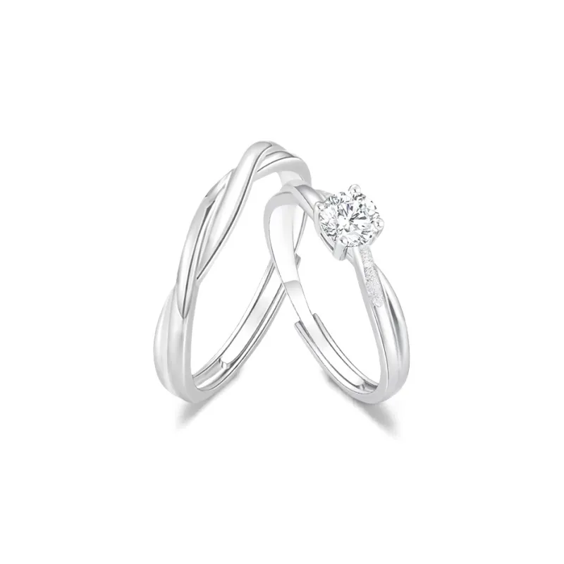 FANFRI Sterling Silver Rings Unisex-0