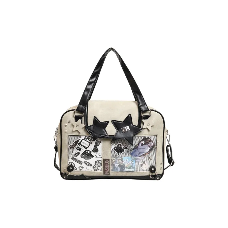 YUANTUZHE Denim Crossbody Handbags Women's Multicolor-12