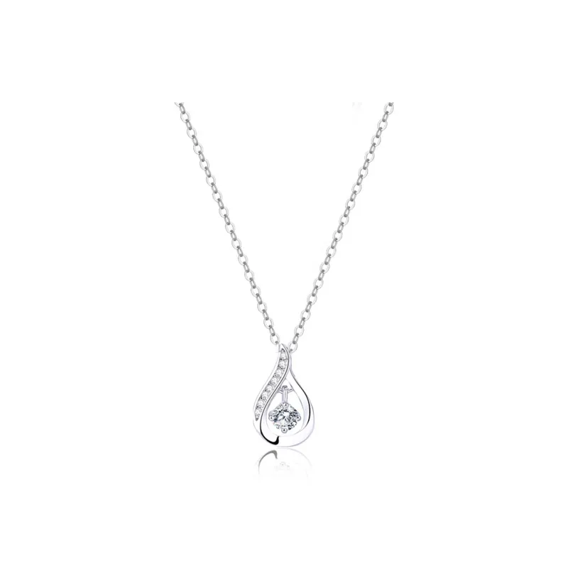 V.WI S925 Silver Necklaces Women's-0