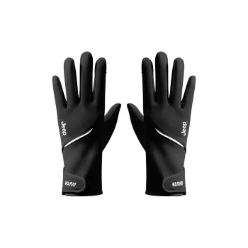 Jeep Fleece-Lined Warm Gloves Unisex