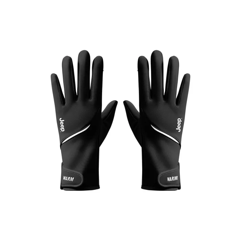 Jeep Fleece-Lined Warm Gloves Unisex-0