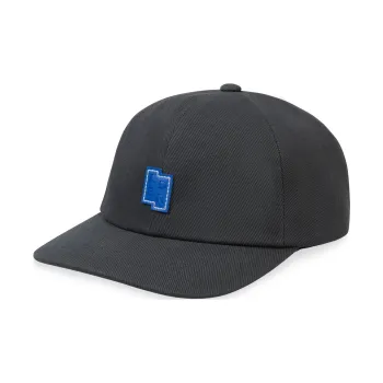 ADER ERROR Cotton, Polyester, Leather Baseball Caps Unisex Gray