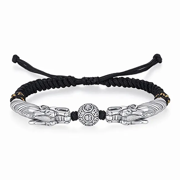 2801 999 Fine Silver Bracelets Men's-0