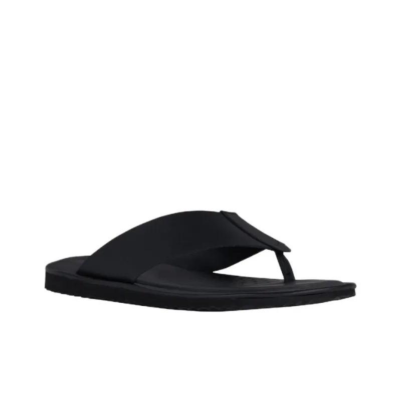 GEOX Slip-Resistant Flip Flops Men's Black-1